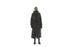 Backpack Detail Long Quilted Women's Coat