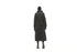 Backpack Detail Long Quilted Women's Coat