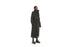 Backpack Detail Long Quilted Women's Coat