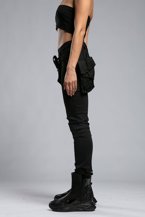 Belted Pocket Women's Leggings