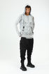 Junus Coban Closed-Hood Multi-Pocket Vest Grey