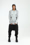 Junus Coban Closed-Hood Multi-Pocket Vest Grey