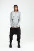 Junus Coban Closed-Hood Multi-Pocket Vest Grey