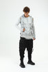 Junus Coban Closed-Hood Multi-Pocket Vest Grey