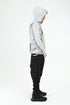 Junus Coban Closed-Hood Multi-Pocket Vest Grey