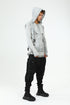 Junus Coban Closed-Hood Multi-Pocket Vest Grey