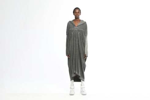 Contrast Trim Slouchy Women's Dress