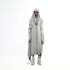 Contrast Trim Slouchy Women's Poncho
