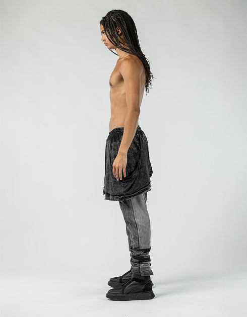 Junus Coban Double Layer Men's Pants avant garde pants