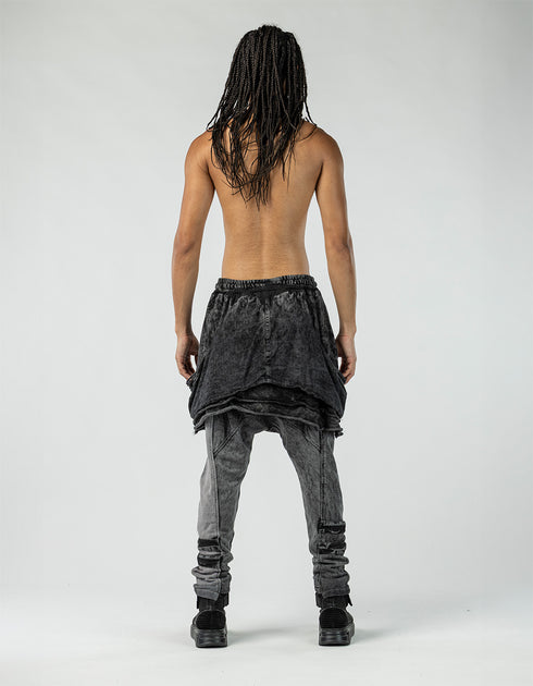 Junus Coban Double Layer Men's Pants avant garde pants