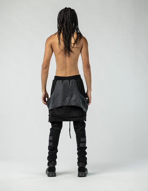 Junus Coban Double Layer Men's Pants avant garde pants
