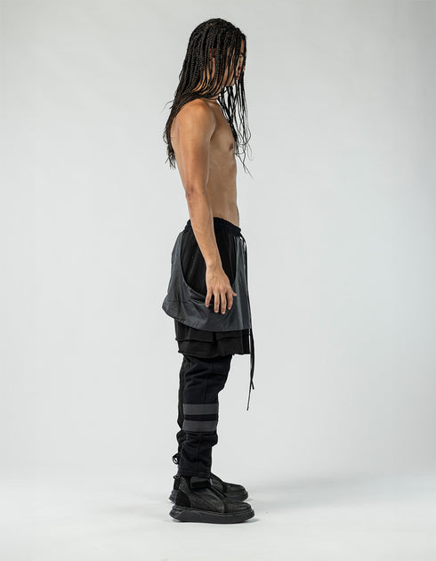 Junus Coban Double Layer Men's Pants avant garde pants