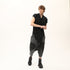 Junus Coban Draped Neckline T-Shirt Black