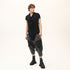 Junus Coban Draped Neckline T-Shirt Black