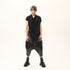 Junus Coban Draped Neckline T-Shirt Black