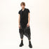 Junus Coban Draped Neckline T-Shirt Black