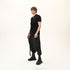 Junus Coban Draped Neckline T-Shirt Black