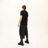 Junus Coban Draped Neckline T-Shirt Black
