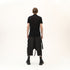 Junus Coban Draped Neckline T-Shirt Black