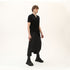 Junus Coban Draped Neckline T-Shirt Black