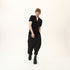Junus Coban Draped Neckline T-Shirt Black