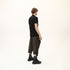Junus Coban Draped Neckline T-Shirt Black