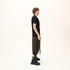 Junus Coban Draped Neckline T-Shirt Black