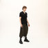 Junus Coban Draped Neckline T-Shirt Black
