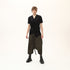 Junus Coban Draped Neckline T-Shirt Black