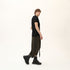 Junus Coban Draped Neckline T-Shirt Black