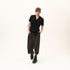 Junus Coban Draped Neckline T-Shirt Black