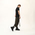 Junus Coban Draped Neckline T-Shirt Black