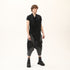 Junus Coban Draped Neckline T-Shirt Black