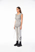 Drawstring Sleeveless Women's Tunic