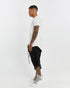 Junus Coban Extended-Back Slit-Front T-Shirt White