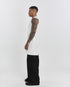 Junus Coban Front-and-Back Slit Tank Top White