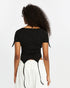 Front Piped Short Sleeve Women's T-Shirt
