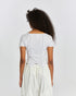 Front Piped Short Sleeve Women's T-Shirt