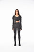 Front Zip Pocket Women's Bustier