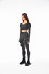 Front Zip Pocket Women's Bustier