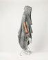 Junus Coban Heavily Ribbed Sleeveless Men's Cardigan ribbed sleeveless avant garde cardigan
