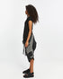 Long Fringed V Neck Women's T-Shirt