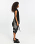 Long Fringed V Neck Women's T-Shirt