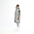Long Scarf Quilted Cape Women's Coat