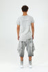 Junus Coban Loop-Button Placket T-Shirt Anthracite