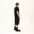 Junus Coban Men’s Multi-Pleated Capri Trousers with Piped Skirted Pockets utility pocketed pleated avant garde capri