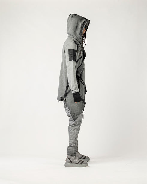 Junus Coban Men's Asymmetric Cardigan avant garde cardigan