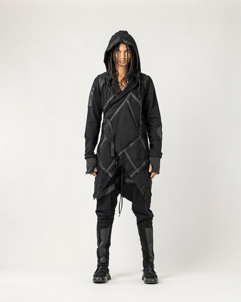 Junus Coban Men's Asymmetric Cardigan avant garde cardigan