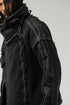 Junus Coban Men's Denim Jacket with Front Slit denim slit detailed avant garde jacket