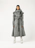 Junus Coban Multi-Panel Long Women's Jacket panelled longline avant garde jacket